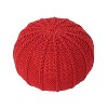 CAVINAS Bean Bag Chair Knited Comfy Floor Chair for Adults with Foam Filler for Living Room, Bedroom - 4 of 4
