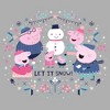 Boy's Peppa Pig Christmas Let it Snow T-Shirt - 2 of 4