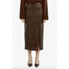 Women's Dante Faux Leather Midi Skirt - BARDOT - 2 of 4