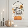 Courtside Market Harvest Delight I on White 12x16 Hanging Artboard with Twine - 2 of 2