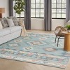 Nourison Washable Decor Geometric Bohemian Indoor Rug - 2 of 4