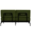 YOOCOZZ 59" Loveseat Sofa with Unique Cylindrical Armrests and Flexible USB Ports - 3 of 4