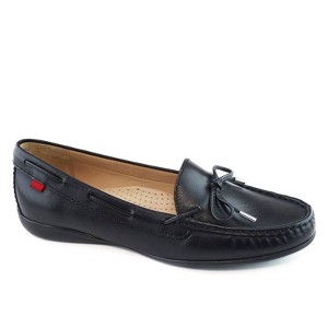 Marc Joseph New York | Womens Leather Slip On Diana St Tiebow Driver Loafers - 1 of 4