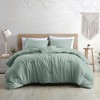 Modern Threads 4-Piece Garment-Washed Comforter Set. - 2 of 4