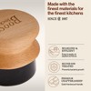 John Boos Cutting Charcuterie Board & Maintenance Set with 16 Oz Food Safe Mystery Oil Bottle and Moisture Cream Kitchen Essential - 3 of 4