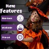 4E's Novelty 144 Pack Halloween Tattoos for Kids - Pre-Cut 2" Non-Toxic Kids Assorted Tattoos with 6 Designs Perfect Halloween Fillers for Goodie Bags - 3 of 4