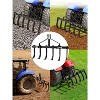 48 Inch Plow Scarifier Implement, 3-Point Tiller Cultivator, 6 Detachable Scarifier Shanks, Fits CAT-0 Hitches, For ATV/UTV - 3 of 4