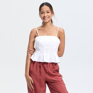 Women's Peplum Tank Top - Universal Thread™ - 1 of 3