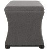 Aroura Storage Bench - HUD4071 - Grey - Safavieh Couture - 4 of 4