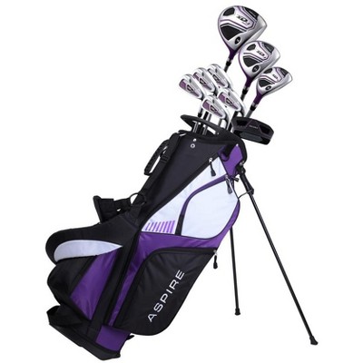 Aspire Xd1 Womens Complete Right Hand 14 Piece Golf Club Package Set ...