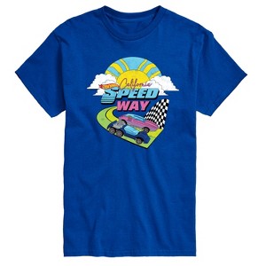 Men's - Hot Wheels - California Speedway 70S Short Sleeve Graphic T-Shirt - 1 of 4