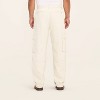 Adult Mid-Rise Straight Leg Slouchy Cargo Pants - Woolrich x Target Cream - 3 of 4