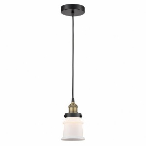 Canton - 1 Light Mini Pendant In Industrial Style-9.25 Inches Tall and 5.25 Inches Wide - 1 of 1