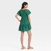 Women's Flutter Short Sleeve Woven Mini Skater Dress - Universal Thread™ - 2 of 3
