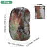 Unique Bargains Waterproof Backpack Rain Cover with A Carry Pouch for Hiking/Biking 1 Pc - 3 of 4