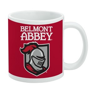 Belmont Abbey College Primary Logo Ceramic Coffee Mug Novelty Gift Mugs for Coffee Tea and Hot Drinks 11oz White - 1 of 4
