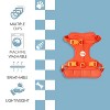 THE LICKER STORE Arlo Adjustable Soft Padded No Pull Pet Harness with 3 Buckles and 3 Leash Clips - 3 of 4