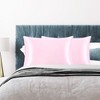 PiccoCasa Satin Enveloped Pillowcase with Eye Mask & Scrunchie 2 Pcs - 2 of 3