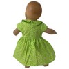 Doll Clothes Superstore Lime Green Adorable Dress For Cabbage Patch Kid Dolls - 4 of 4
