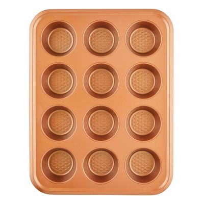 Copper Nonstick Steel 5-Piece Bakeware Set