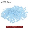Unique Bargains Loose Craft DIY Earring Necklace Making Acrylic Round Beads 4200 Pcs - 3 of 4