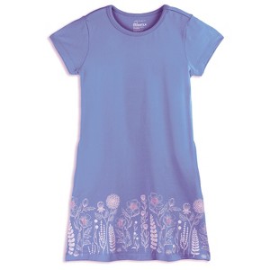 Mightly Toddler Fair Trade Organic Cotton Short Sleeve T-Dress - 1 of 3
