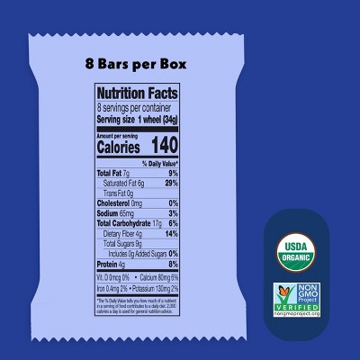 Once Upon A Farm Organic Soft Baked Blueberry Crumble Snack Bars - 9.6oz/8ct