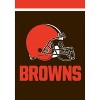 Briarwood Lane Cleveland Browns House Flag NFL Licensed 28" x 40" - 3 of 4