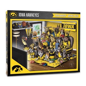 NCAA Iowa Hawkeyes Purebred Fans 'A Real Nailbiter' Puzzle - 500pc - 1 of 3
