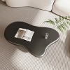 47"/40"W Cloud Shaped Coffee Table for Living Room, Bedroom, Study and Balcony 4Q - ModernLuxe - 3 of 4