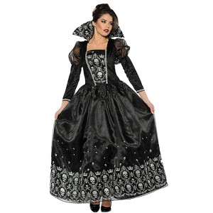 Halloween Express Women's Dark Queen Costume - 1 of 2