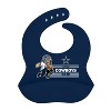 BabyFanatic Officially Licensed Unisex Silicone Baby Bib - NFL Dallas Cowboys - 2 of 3