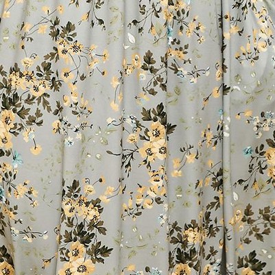 green floral