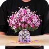 Paper Love HugePop 3D Cherry Blossom Pop Up Card with Detachable Paper Flower Bouquet, Gift for All Occasions - Jumbo 10" x 14" Cards - 2 of 4