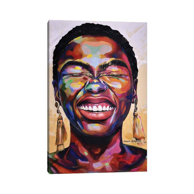 Celebrate Life II by Damola Ayegbayo Unframed Wall Canvas - iCanvas, 1 of 4