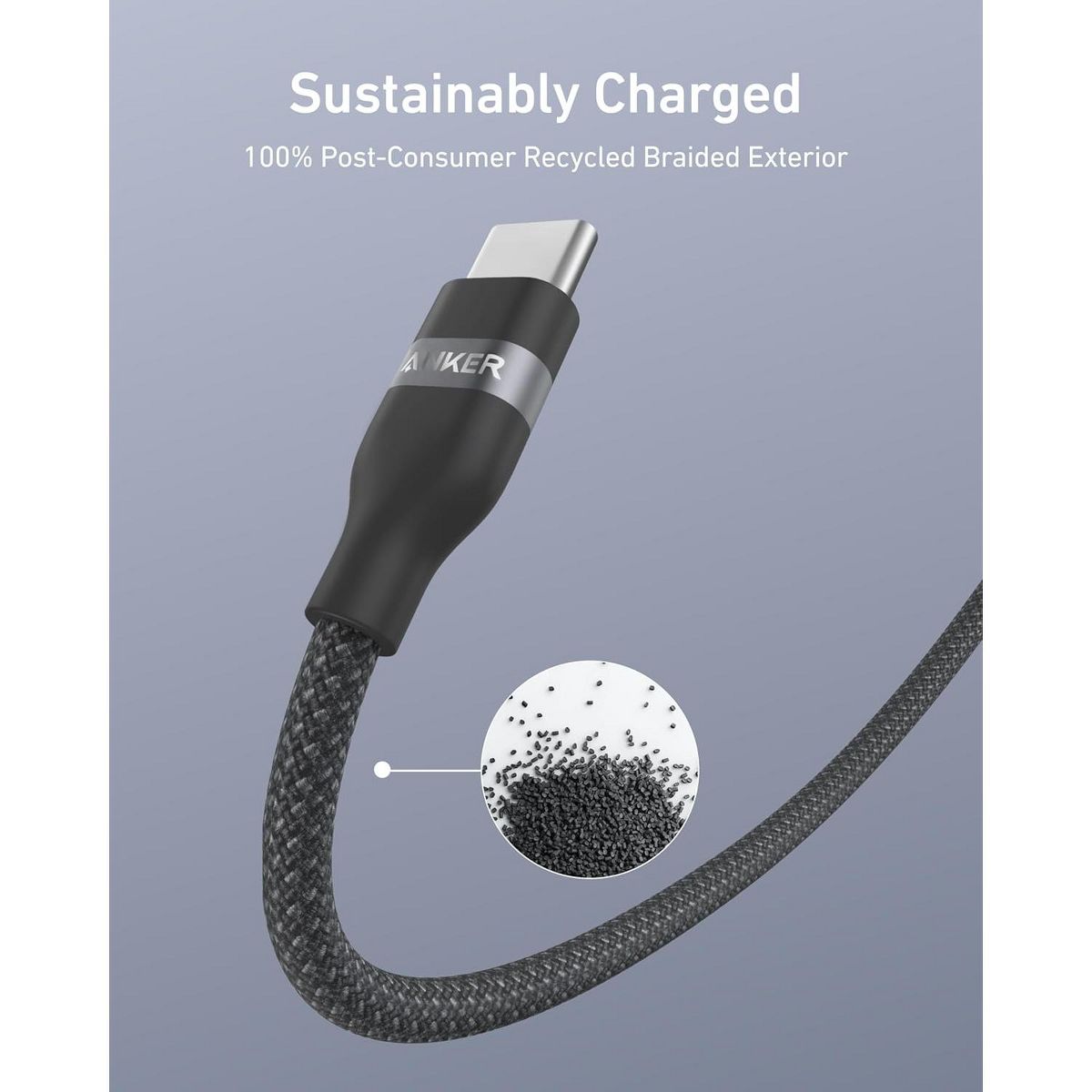 Anker Nano USB C Cable, 240W Flexible Multi-Color Braided Cord, Fast Charging Type C Charger for iPhone 17 Series, MacBook Pro and More - thumbnail 5