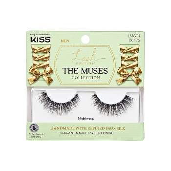 Kiss Lash Couture Faux Mink Collection Fake Eyelashes - Little Black Dress  - 4 Pairs : Target
