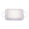 Design Imports Set of 2 Rectangle L 10.5 x 17.5 x 10 Pe Coated Cotton Poly Laundry Bins Stripe French Blue - 2 of 4