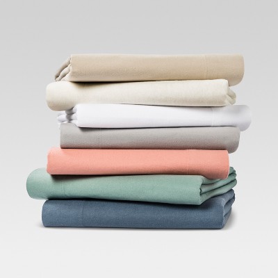 target threshold flannel sheets queen