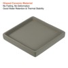 Unique Bargains Indoor Ceramic Square Plant Pot Saucers Tray 2 Pcs - 3 of 4