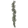 National Tree Company  7ft Snowy Long Needle Plastic Garland - 4 of 4