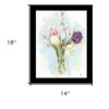 HomeRoots Flower Farm Bouquet Black Framed Print Wall Art - 3 of 4