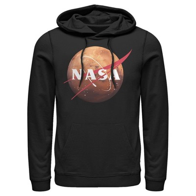 Men's NASA Mars Logo Pull Over Hoodie