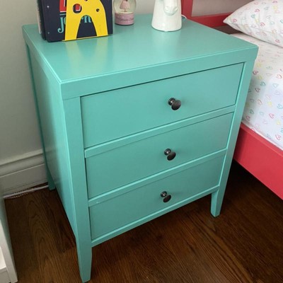 Teal shop nightstand target