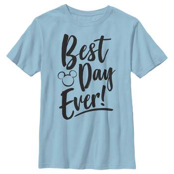Boy's Disney Mickey Mouse Best Day Ever T-Shirt