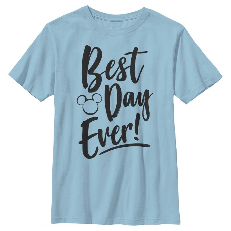 Boy's Disney Mickey Mouse Best Day Ever T-Shirt, 1 of 5