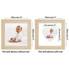 Americanflat Picture Frame with Oval Mat Insert and Shatter-Resistant Glass - Signature Collection - Photo Frame for Wall Display - 2 of 4