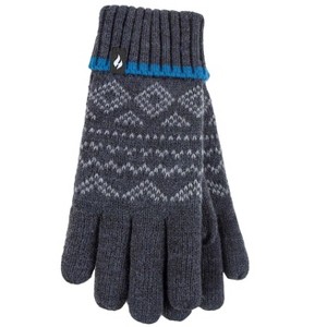 Heat Holders® Men's Mendip Gloves | Insulated Cold Gear Gloves | Advanced Thermal Yarn | Warm, Soft + Comfortable | Plush Lining | Winter Accessories | Men + Women’s Gift - 1 of 3