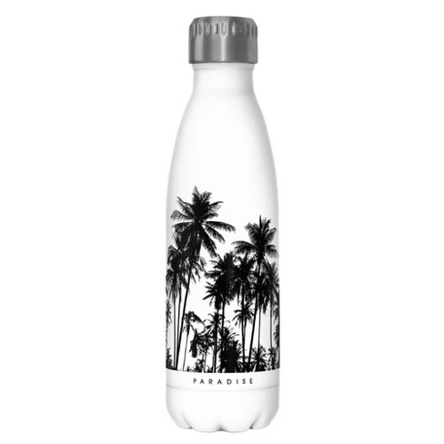 Cruise Ship Palm Tree Aluminum Water Bottle