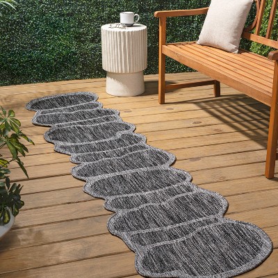 JONATHAN Y Jasper Modern Rustic Abstract Indoor/Outdoor Area Rug
